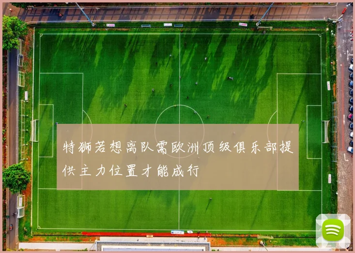 特狮若想离队需欧洲顶级俱乐部提供主力位置才能成行
