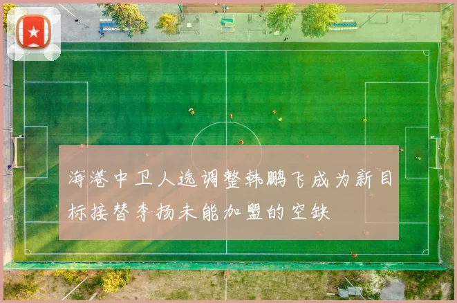 海港中卫人选调整韩鹏飞成为新目标接替李扬未能加盟的空缺